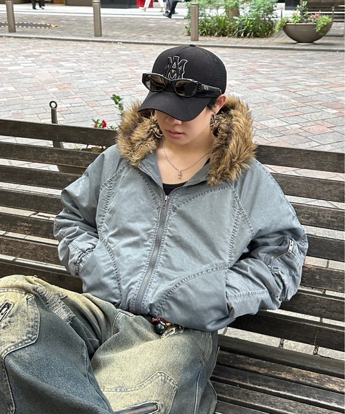 vintage make short fur jacket - ヴィンテージメイクショートファー