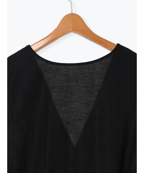 Lugnoncure（ルノンキュール）の「ベルト付き麻調ジレ（ベスト・レディース・ブラック/ブラウン・F）」の16枚目の写真