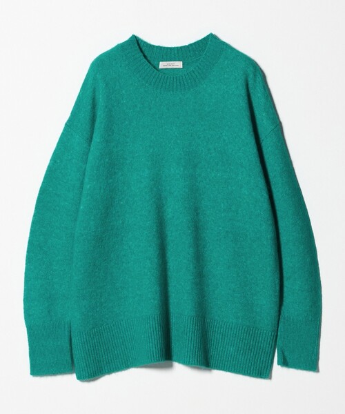 green label relaxing(グリーンレーベルリラクシング)の「アルパカブレンド クルーネック プルオーバー ニット(ニット/セーター・レディース・レッド/ライトグレー/ライトブルー/ベージュ/ケリーグリーン・FREE)」の3枚目の写真