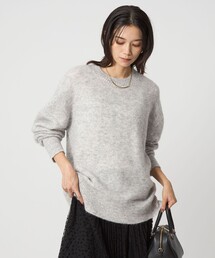 green label relaxing（グリーンレーベルリラクシング）の「アルパカブレンド クルーネック プルオーバー ニット（ニット/セーター）」
