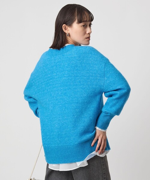 セール】アルパカブレンド クルーネック プルオーバー ニット（ニット