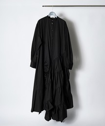 Typewriter Gathered Dress / タイプライターギャザードレス