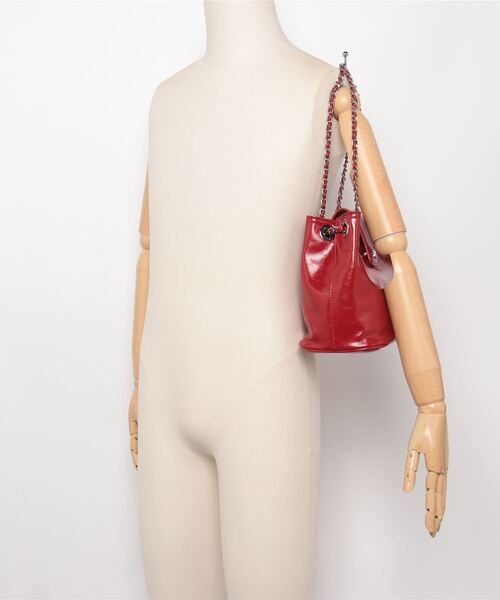 GENERAL IDEA（ジェネラルアイデア）の「GENERAL IDEA/ジェネラルアイディア eco leather tote bag トートバッグ（トートバッグ・レディース・レッド・FREE）」の14枚目の写真