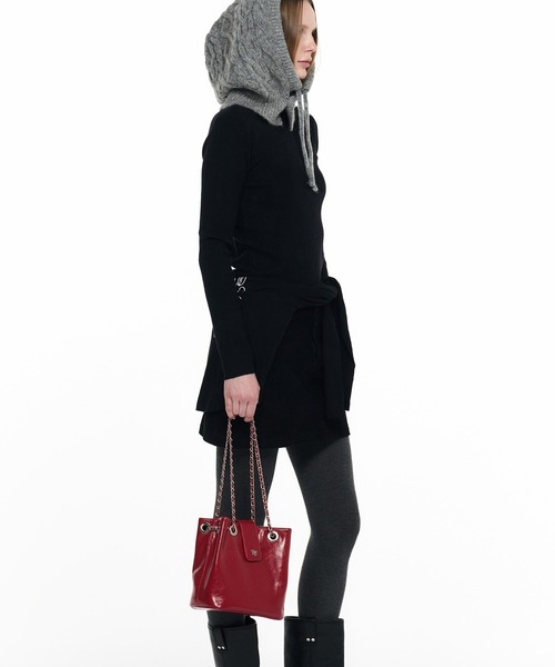 GENERAL IDEA（ジェネラルアイデア）の「GENERAL IDEA/ジェネラルアイディア eco leather tote bag トートバッグ（トートバッグ・レディース・レッド・FREE）」の10枚目の写真