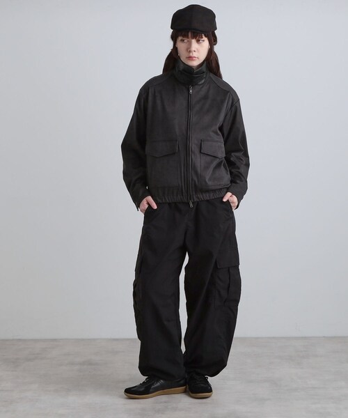 tk.TAKEO KIKUCHI(ティーケータケオキクチ)の「フェイクスエードシャツアウター(ブルゾン・メンズ・ブラック/ライトグレー/ダークブラウン・03/02/01)」の20枚目の写真