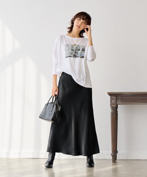 RIVE DROITE（リヴドロワ）の「【洗練された印象に】ヒールショートブーツ（ブーツ・レディース・ベージュ/ブラック/ダークブラウン・MEDIUM/SMALL/LARGE）」の16枚目の写真