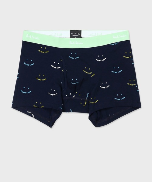 Paul Smith（ポールスミス）の「“Happy” ボクサーパンツ【853255 4593】（ボクサーパンツ・メンズ・ブラック/サックスブルー/ネイビー・MEDIUM/LARGE）」の3枚目の写真