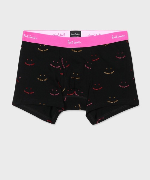 Paul Smith（ポールスミス）の「“Happy” ボクサーパンツ【853255 4593】（ボクサーパンツ・メンズ・ブラック/サックスブルー/ネイビー・MEDIUM/LARGE）」の2枚目の写真