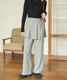 ラップスカート」に該当するグレー/灰色系のファッション通販