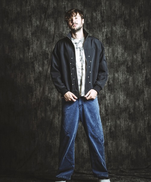 NO ID.（ノーアイディ）の「【NO ID.】Uneven Print Thermal Pullover / Uneven プリント サーマル プルオーバー（Tシャツ/カットソー・メンズ・ブラック/アイボリー・ONE SIZE）」の20枚目の写真