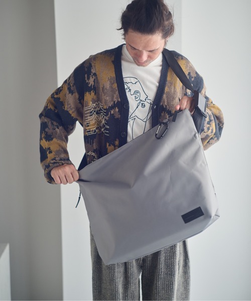 ADAM PATEK(アダムパテック)の「ADAMPATEK/water repellent shoulder big bag 2nd/撥水ショルダービッグバッグ/AP2519045(ショルダーバッグ・レディース・ブラック/ネイビー/カーキ/グレー系・FREE)」の10枚目の写真