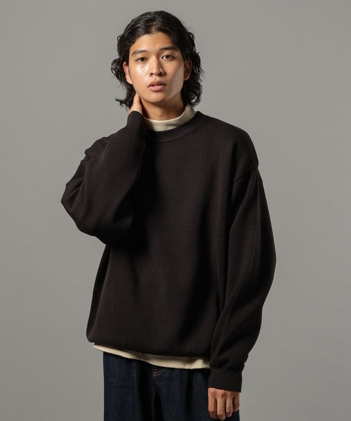 RAGEBLUE(レイジブルー)の「ハイゲージ/ジャガード編みニット(ニット/セーター・メンズ・ライトグレー/ブラウン/レッド/ブラック・MEDIUM/LARGE)」の13枚目の写真