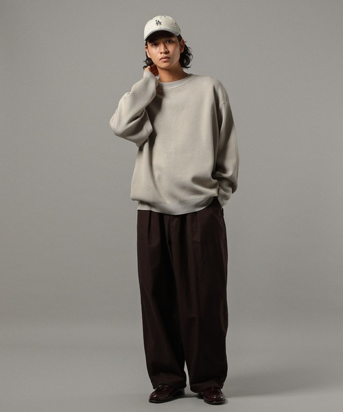 RAGEBLUE(レイジブルー)の「ハイゲージ/ジャガード編みニット(ニット/セーター・メンズ・ライトグレー/ブラウン/レッド/ブラック・MEDIUM/LARGE)」の16枚目の写真