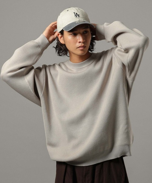 RAGEBLUE(レイジブルー)の「ハイゲージ/ジャガード編みニット(ニット/セーター・メンズ・ライトグレー/ブラウン/レッド/ブラック・MEDIUM/LARGE)」の18枚目の写真