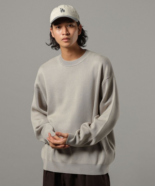 RAGEBLUE(レイジブルー)の「ハイゲージ/ジャガード編みニット(ニット/セーター・メンズ・ライトグレー/ブラウン/レッド/ブラック・MEDIUM/LARGE)」の19枚目の写真