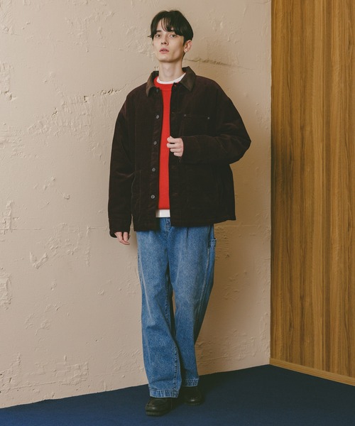 RAGEBLUE(レイジブルー)の「ハイゲージ/ジャガード編みニット(ニット/セーター・メンズ・ライトグレー/ブラウン/レッド/ブラック・MEDIUM/LARGE)」の5枚目の写真