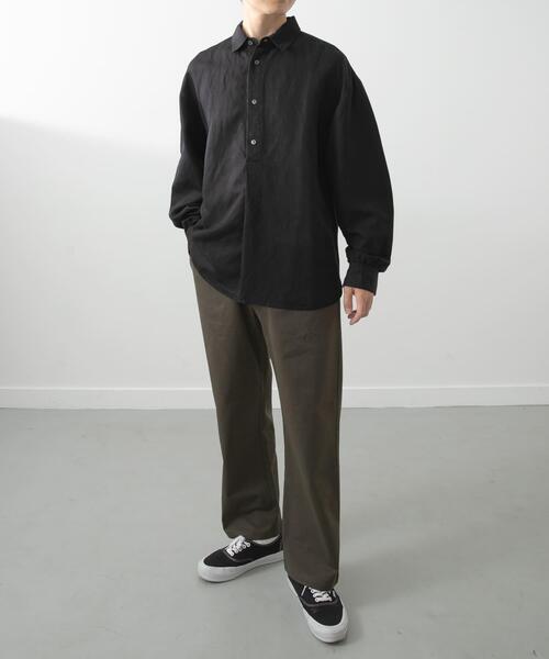 ITEMS URBANRESEARCH（アイテムズ アーバンリサーチ）の「ペーパータッチイージーパンツ（その他パンツ・メンズ・グレー/カーキ/ブラック・MEDIUM/LARGE）」の17枚目の写真