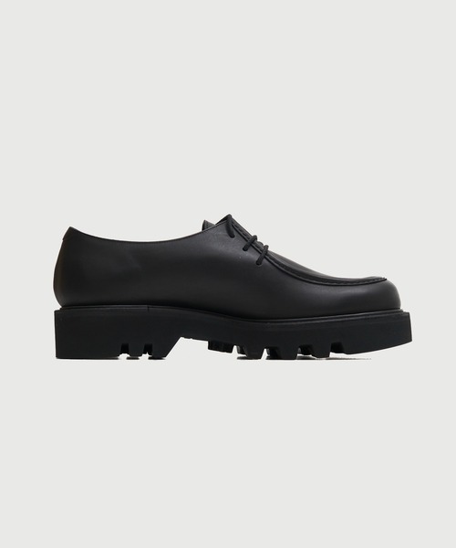 foot the coacher(フットザコーチャー)の「【foot the coacher / フットザコーチャー】 TIROLEAN SHOES(TWEETY SOLE)(モカシン/デッキシューズ・メンズ・ブラック・7h/8h/9h)」の7枚目の写真