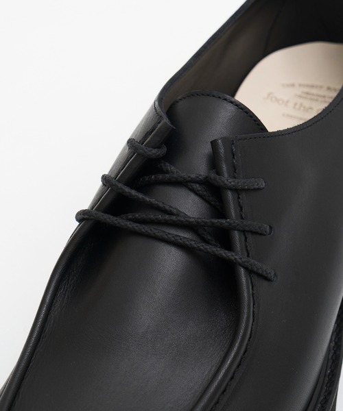 foot the coacher(フットザコーチャー)の「【foot the coacher / フットザコーチャー】 TIROLEAN SHOES(TWEETY SOLE)(モカシン/デッキシューズ・メンズ・ブラック・7h/8h/9h)」の4枚目の写真