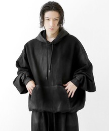 minsobi（ミンソビ）の「ダークピグメントヘビーフーディー (セットアップ可能)（パーカー・メンズ）」