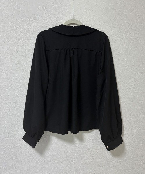 Miniministore(ミニミニストア)の「シャツブラウス ゴールドボタン ブラウス(シャツ/ブラウス・レディース・ブラック/ホワイト・FREE)」の19枚目の写真