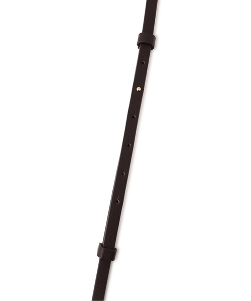 VIS（ビス）の「10mm幅ナローベルト（ベルト・レディース・ブラック/ダークブラウン/キナリ・FREE）」の13枚目の写真