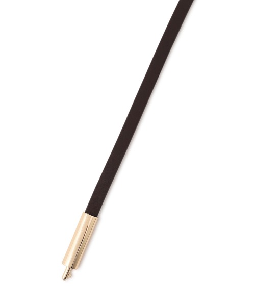 VIS（ビス）の「10mm幅ナローベルト（ベルト・レディース・ブラック/ダークブラウン/キナリ・FREE）」の12枚目の写真