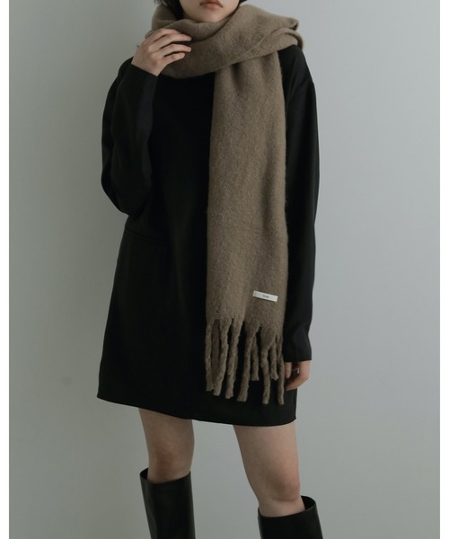 anuke（アンヌーク）の「Cocoon Mini Onepiece（ワンピース・レディース・ブラック・36inch/38inch）」の3枚目の写真