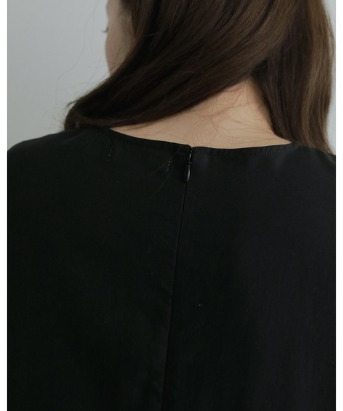 anuke（アンヌーク）の「Cocoon Mini Onepiece（ワンピース・レディース・ブラック・36inch/38inch）」の6枚目の写真