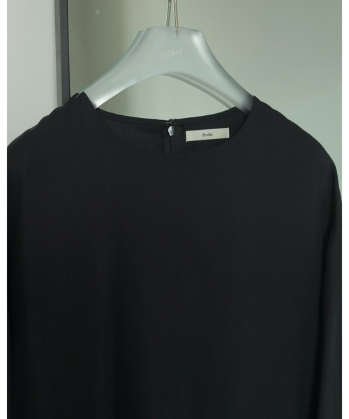 anuke（アンヌーク）の「Cocoon Mini Onepiece（ワンピース・レディース・ブラック・36inch/38inch）」の8枚目の写真