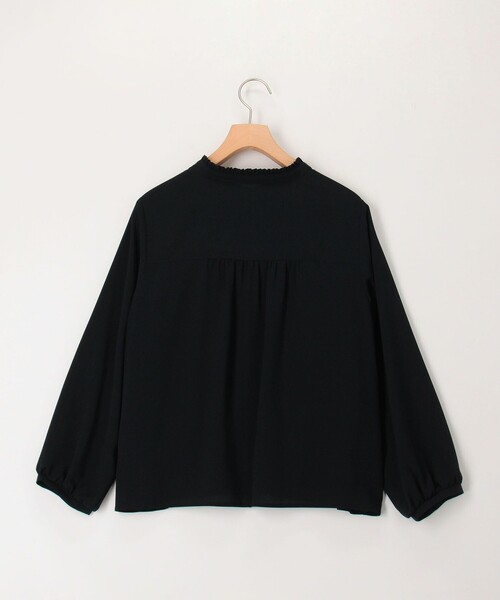 MICO COULIER（ミコクリエ）の「ジョーゼットプリーツブラウス（シャツ/ブラウス・レディース・ホワイト系その他/ネイビー/ブラウン/グレイッシュベージュ・38）」の14枚目の写真