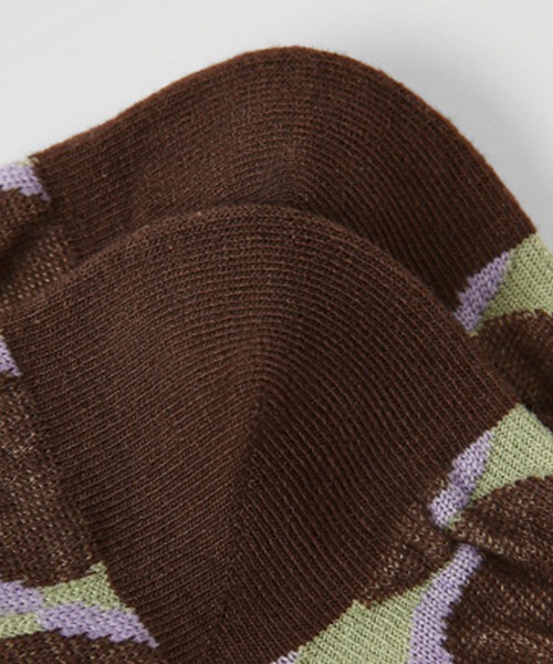 SANSeLF（サンセルフ）の「【SANSeLF】ラウンドモチーフ ミドル丈 ジオメトリックソックス saa25a081（ソックス/靴下・レディース・マルチ・FREE）」の11枚目の写真