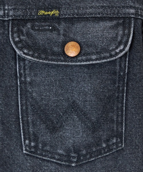 Lee(リー)の「Wrangler/ラングラー【US ORIGINAL】24MJZ デニムジャケット(デニムジャケット・メンズ・ブラック系その他・MEDIUM/LARGE/X-LARGE)」の10枚目の写真
