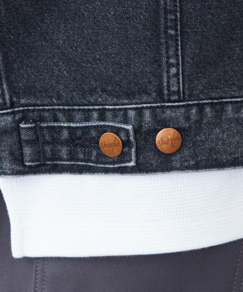 Lee(リー)の「Wrangler/ラングラー【US ORIGINAL】24MJZ デニムジャケット(デニムジャケット・メンズ・ブラック系その他・MEDIUM/LARGE/X-LARGE)」の8枚目の写真