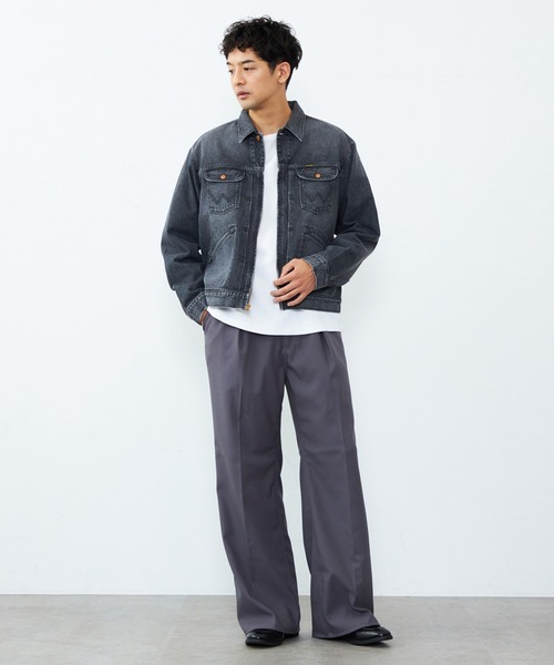 Lee(リー)の「Wrangler/ラングラー【US ORIGINAL】24MJZ デニムジャケット(デニムジャケット・メンズ・ブラック系その他・MEDIUM/LARGE/X-LARGE)」の7枚目の写真