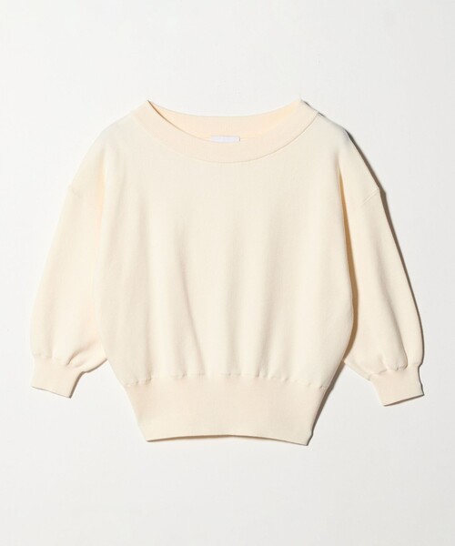 UNITED ARROWS（ユナイテッドアローズ）の「スヴィン オフネック ニット ‐ウォッシャブル‐（ニット/セーター・レディース・オフホワイト/ブラック/レッド・FREE）」の15枚目の写真