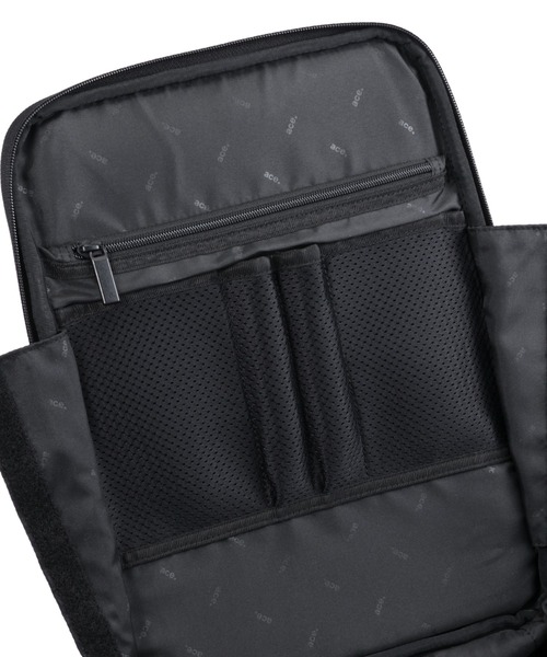 ace.(エース)の「エースジーン ビジネスリュック ガジェタブルSF A4サイズ収納可能 14inchPC収納 11L 2気室 68781(ビジネスバッグ・メンズ・ブラック/ネイビー・FREE)」の5枚目の写真