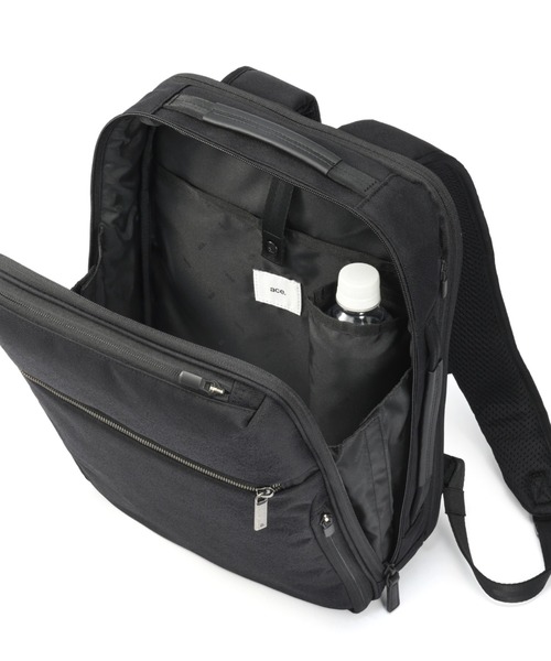 ace.(エース)の「エースジーン ビジネスリュック ガジェタブルSF A4サイズ収納可能 14inchPC収納 11L 2気室 68781(ビジネスバッグ・メンズ・ブラック/ネイビー・FREE)」の6枚目の写真
