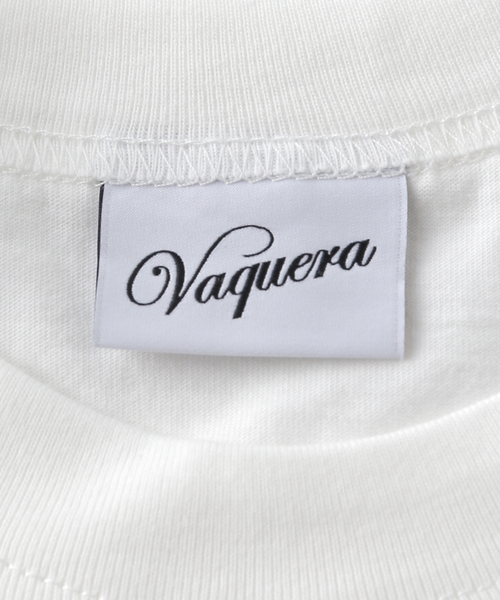 vaquera バケラ ブラプリント ホワイト Tシャツ S セール】VAQUERA / バケラ WOMEN BRA T SHIRT KNIT（Tシャツ