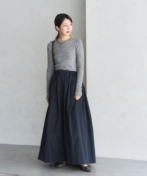 LE TALON(ルタロン)の「フレンチスクエアバレエ(バレエシューズ・レディース・ボルドー/ネイビー/ブルー/ピンク・25cm/25.5cm/24.5cm/24cm/23.5cm/23cm/22.5cm/26cm/21.5/22cm)」の7枚目の写真