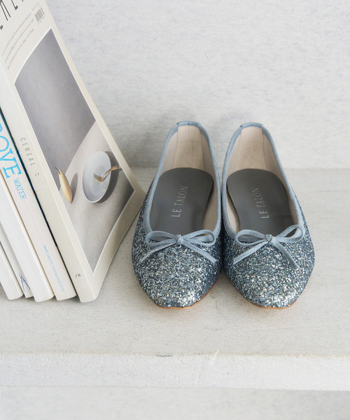 LE TALON(ルタロン)の「フレンチスクエアバレエ(バレエシューズ・レディース・ボルドー/ネイビー/ブルー/ピンク・25cm/25.5cm/24.5cm/24cm/23.5cm/23cm/22.5cm/26cm/21.5/22cm)」の12枚目の写真