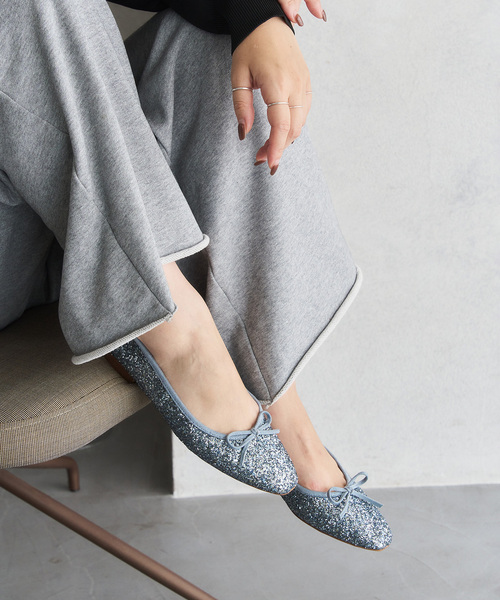 LE TALON(ルタロン)の「フレンチスクエアバレエ(バレエシューズ・レディース・ボルドー/ネイビー/ブルー/ピンク・25cm/25.5cm/24.5cm/24cm/23.5cm/23cm/22.5cm/26cm/21.5/22cm)」の20枚目の写真