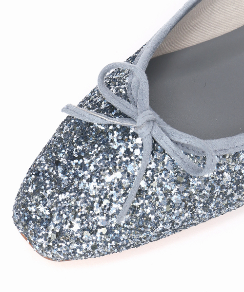 極美品　2024 ルタロン　フレンチスクエアバレエ　ゴールド　グリッター　日本製 極美品 2024 ルタロン フレンチスクエアバレエ ゴールド