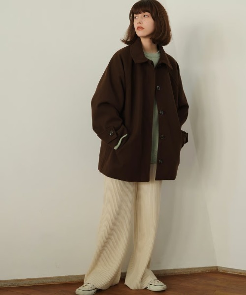 KALENO（カレノ）の「soft rib knit pants（その他パンツ・レディース・ベージュ/グレー/ブラック・FREE）」の9枚目の写真
