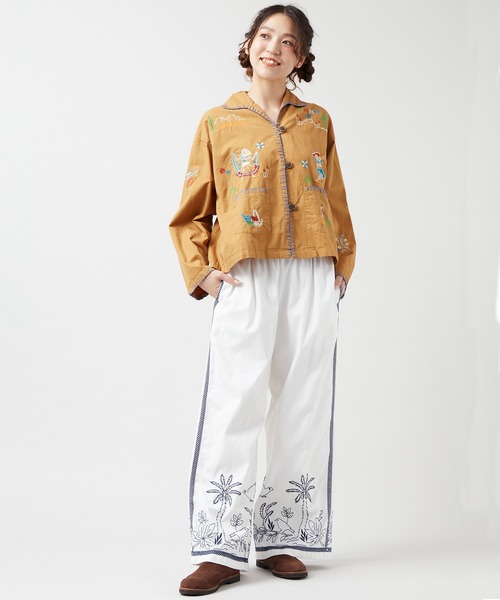 チャイハネ(チャイハネ)の「【チャイハネ】アイララMEN'Sパンツ(その他パンツ・メンズ・パープル/ホワイト・FREE)」の8枚目の写真