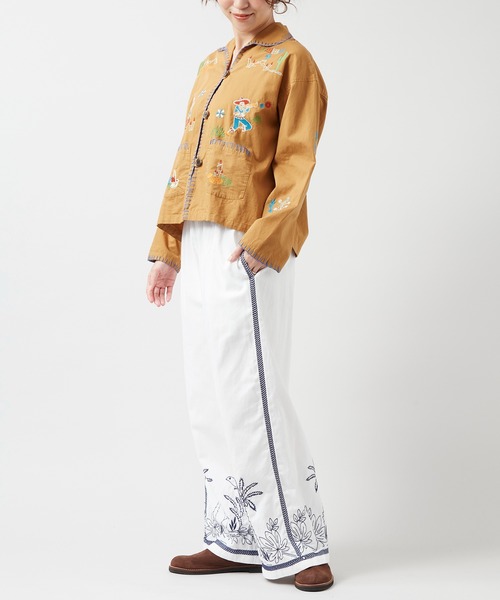 チャイハネ(チャイハネ)の「【チャイハネ】アイララMEN'Sパンツ(その他パンツ・メンズ・パープル/ホワイト・FREE)」の9枚目の写真