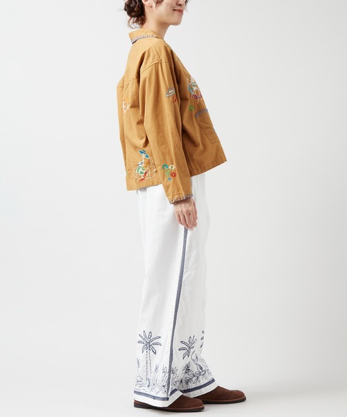 チャイハネ(チャイハネ)の「【チャイハネ】アイララMEN'Sパンツ(その他パンツ・メンズ・パープル/ホワイト・FREE)」の10枚目の写真