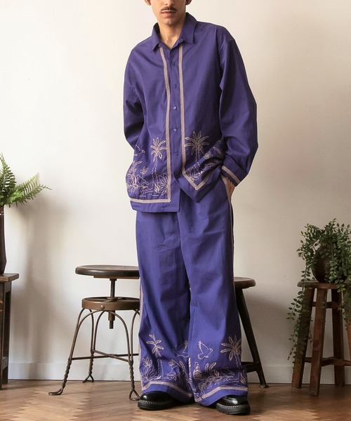 チャイハネ(チャイハネ)の「【チャイハネ】アイララMEN'Sパンツ(その他パンツ・メンズ・パープル/ホワイト・FREE)」の13枚目の写真