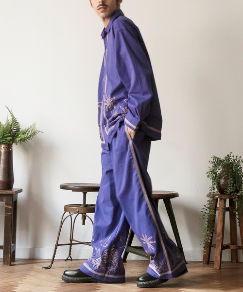 チャイハネ(チャイハネ)の「【チャイハネ】アイララMEN'Sパンツ(その他パンツ・メンズ・パープル/ホワイト・FREE)」の14枚目の写真