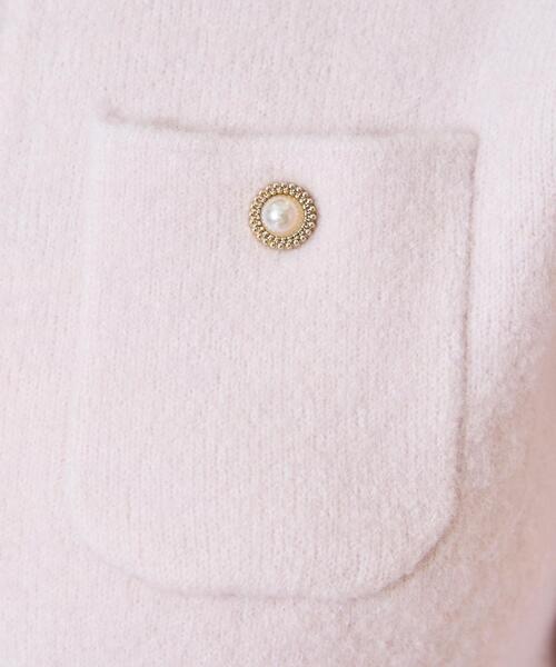 WILLSELECTION（ウィルセレクション）の「モヘアライクニットジャケット（カーディガン/ボレロ・レディース・オフホワイト/チャコールグレー/ピンク/ボルドー/ブラック・FREE）」の19枚目の写真